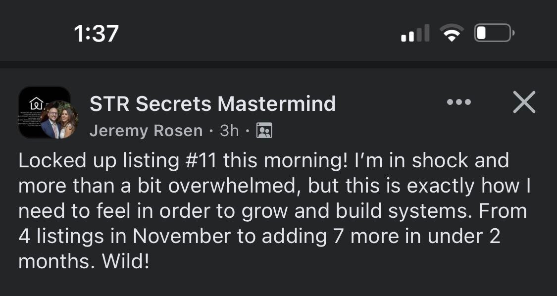 From 4 to 11 Listings in 12 weeks