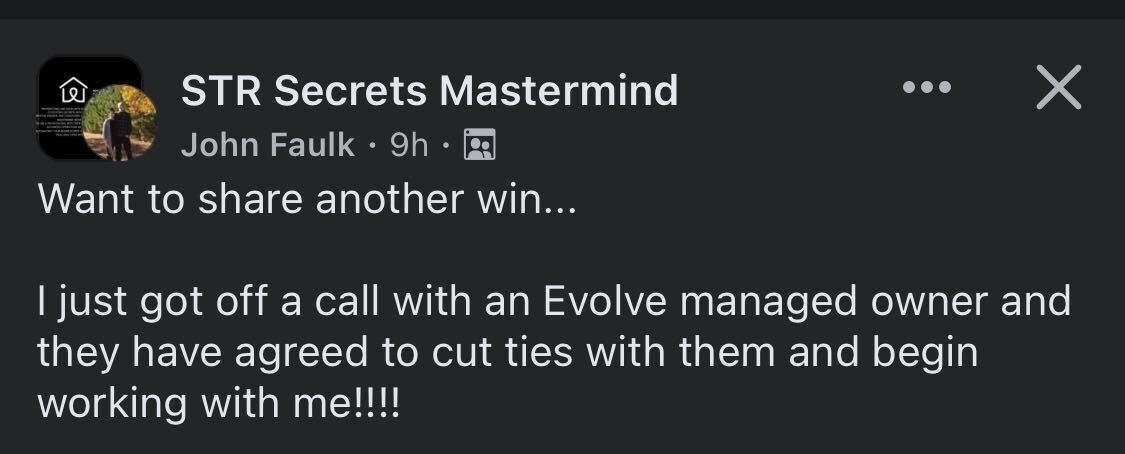 John Saving Clients from Struggling Evolve