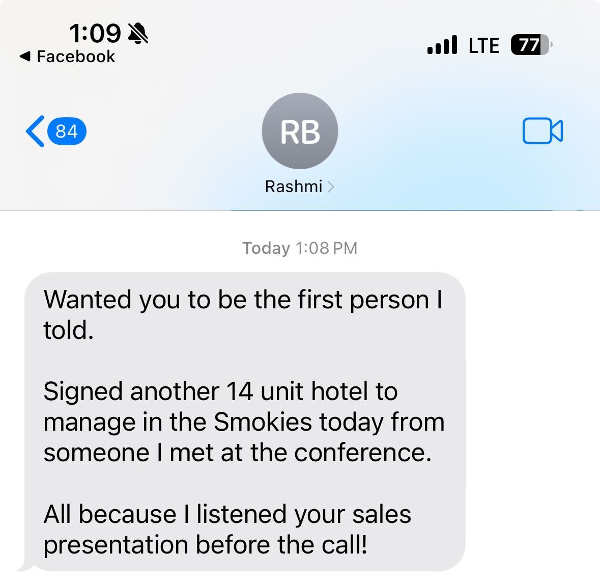 Rashmi Signing more hotels!